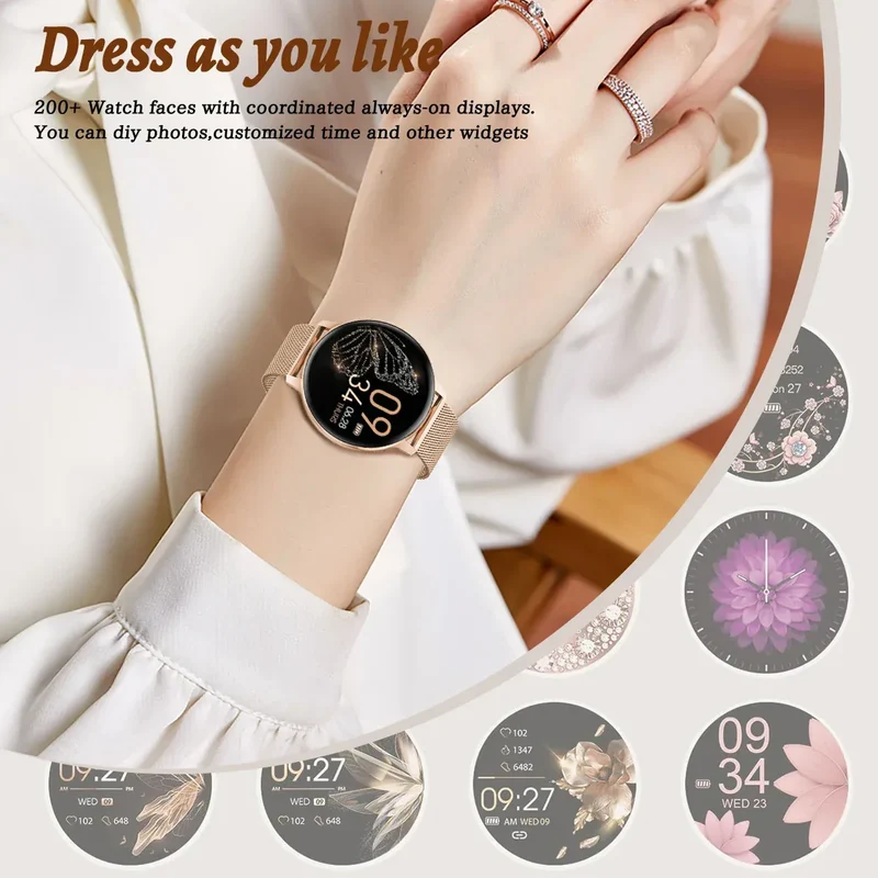 LIGE Bluetooth Call Smart Watch Women Custom Dial Watches Men Sport Fitness Tracker Heart Rate Smartwatch For Android IOS 2025