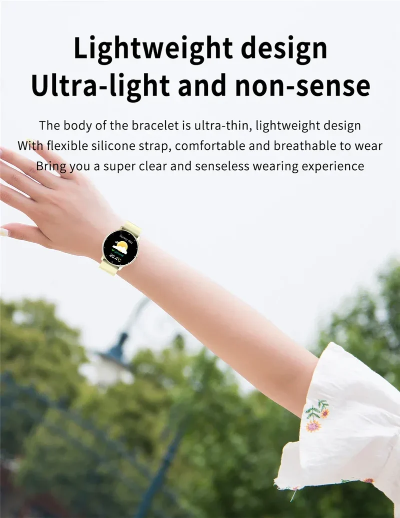 LIGE 2024 Smart Watch Men 1.28" Full Touch Bracelet Fitness Tracker Sports Watches Bluetooth Call Smart Clock Women Smartwatch