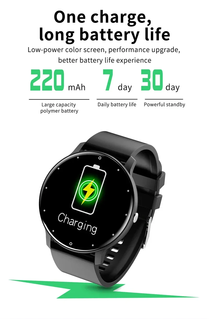 LIGE 2024 Smart Watch Men 1.28" Full Touch Bracelet Fitness Tracker Sports Watches Bluetooth Call Smart Clock Women Smartwatch