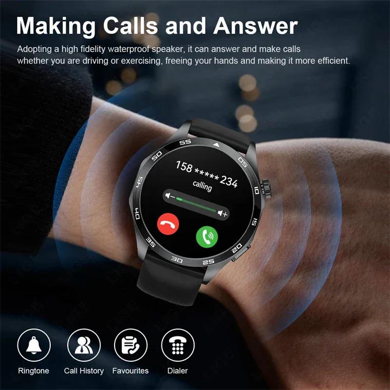 2025 New Blood Pressure Smart Watch Men ECG Monitoring Heart Rate Monitor Women Smartwatch BT Call Fitness Tracker Sport Watches