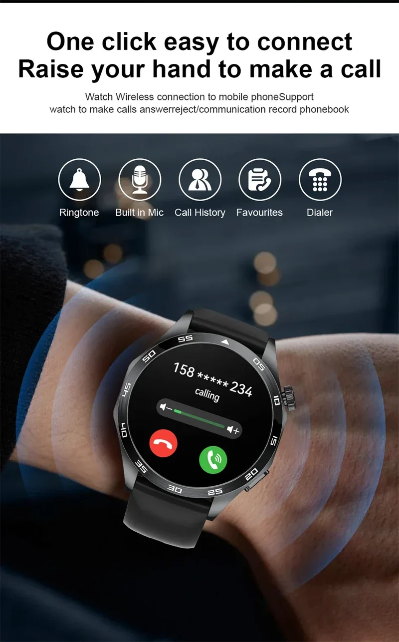 2025 New Blood Pressure Smart Watch Men ECG Monitoring Heart Rate Monitor Women Smartwatch BT Call Fitness Tracker Sport Watches