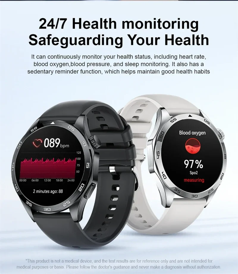 2025 New Blood Pressure Smart Watch Men ECG Monitoring Heart Rate Monitor Women Smartwatch BT Call Fitness Tracker Sport Watches
