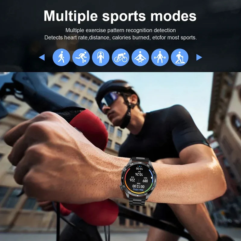 2025 Smart Watch Men Watch 4 Pro+ 1.50 Inch HD Screen Bluetooth Call ECG Heart Rate Health Monitoring Smartwatch For Android IOS