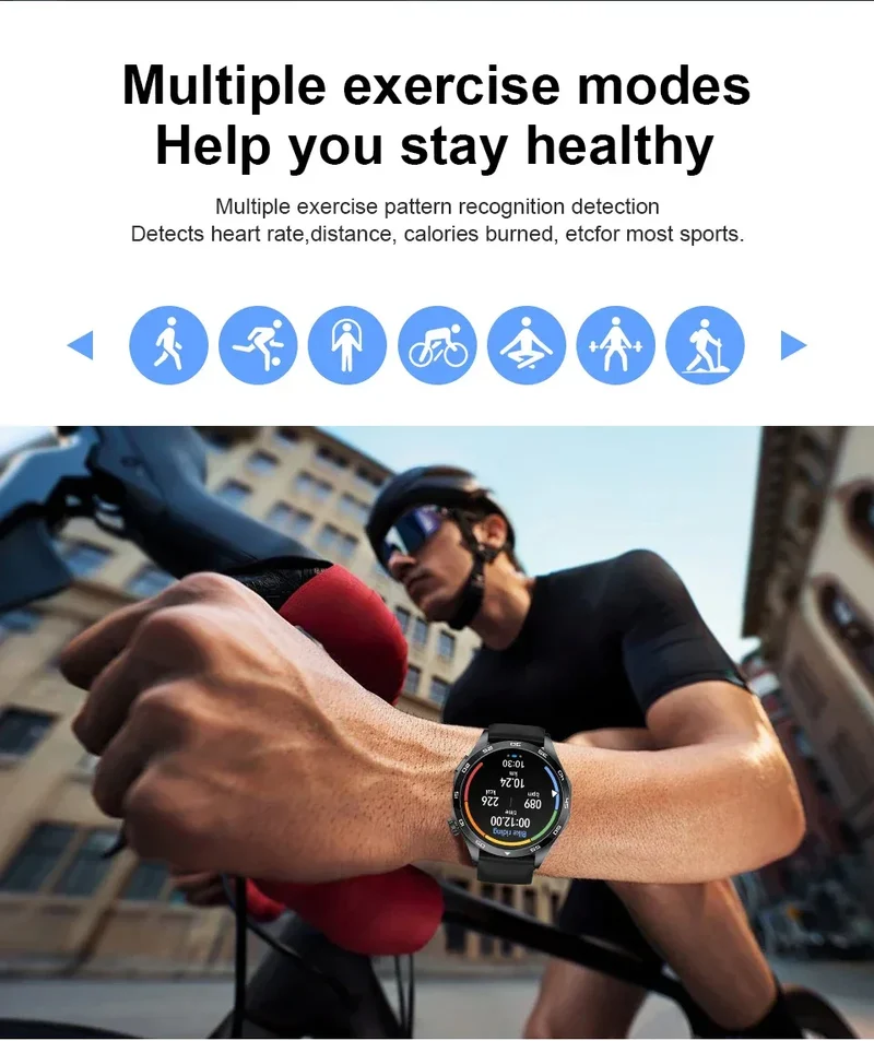 2025 Smart Watch Men Watch 4 Pro+ 1.50 Inch HD Screen Bluetooth Call ECG Heart Rate Health Monitoring Smartwatch For Android IOS