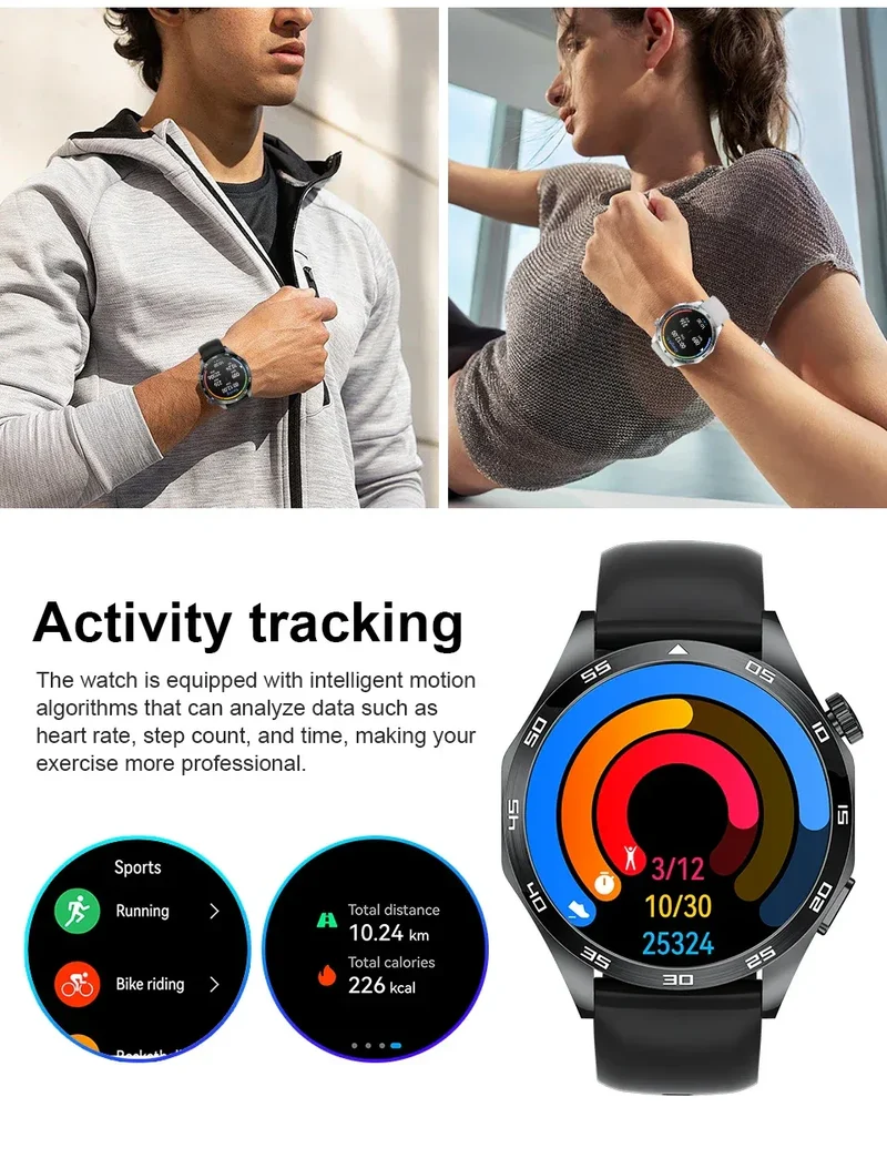 2025 Smart Watch Men Watch 4 Pro+ 1.50 Inch HD Screen Bluetooth Call ECG Heart Rate Health Monitoring Smartwatch For Android IOS