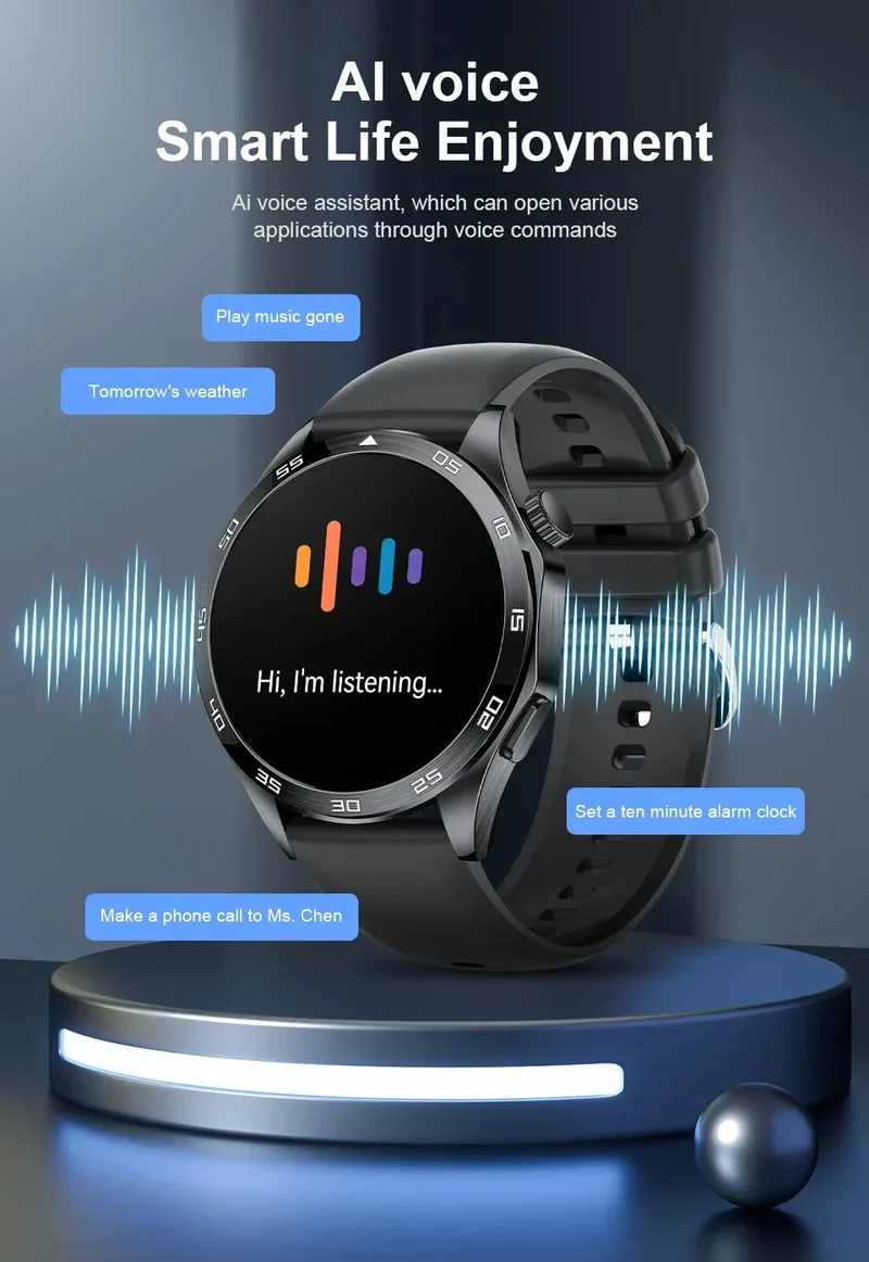 2025 Smart Watch Men Watch 4 Pro+ 1.50 Inch HD Screen Bluetooth Call ECG Heart Rate Health Monitoring Smartwatch For Android IOS