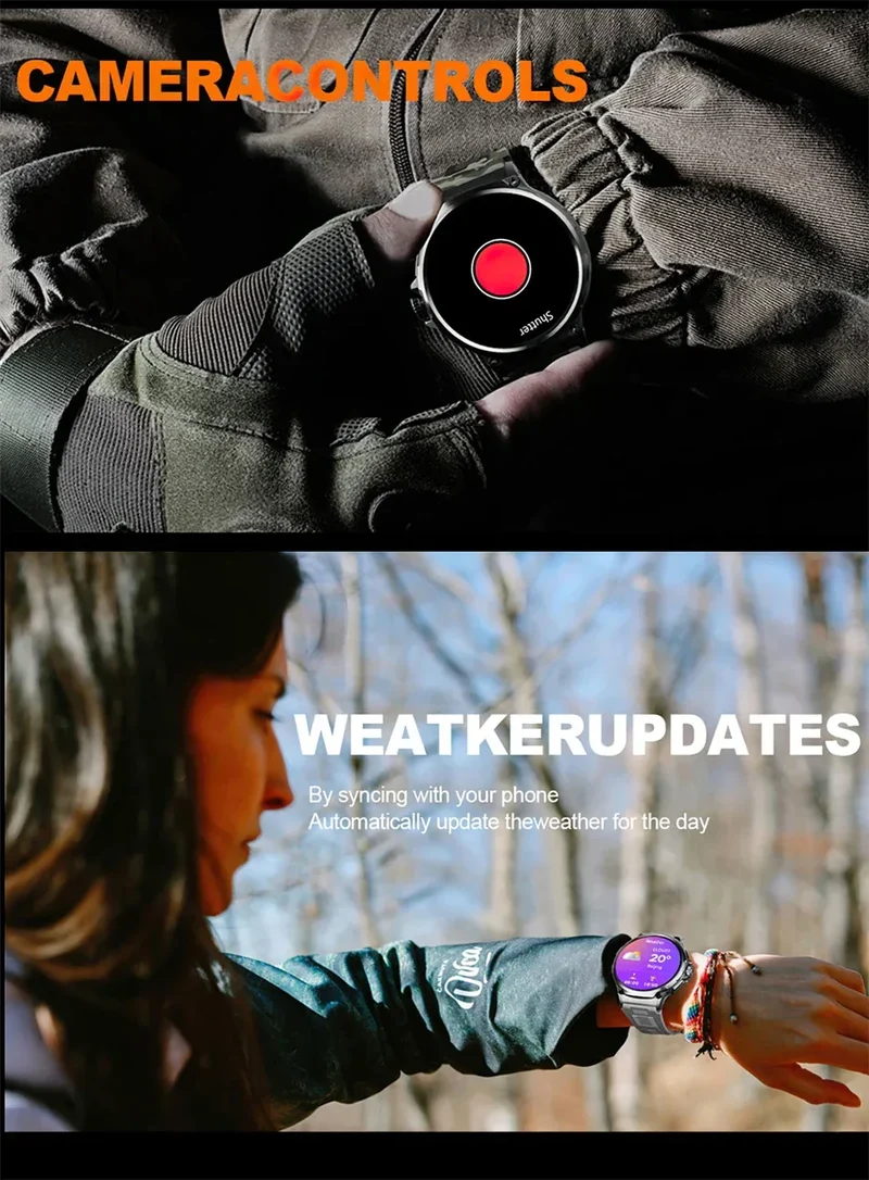 2025 New Military GPS V69 Smart Watch Men 1.85 inch 710 mAh Heart Rate GPS Sports IP68 Waterproof Bluetooth Talk Smartwatch Man