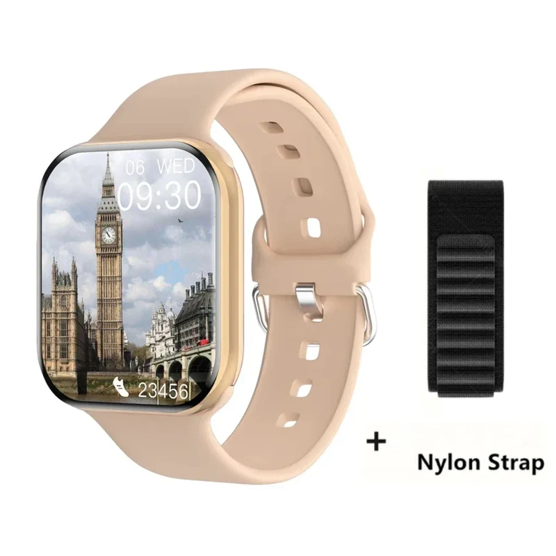 New Watch 10 Smart Watch Men Body Temperature BT Call NFC Always on Display GPS Sport Watches Women Smartwatch For Apple Android