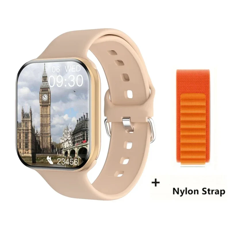 New Watch 10 Smart Watch Men Body Temperature BT Call NFC Always on Display GPS Sport Watches Women Smartwatch For Apple Android