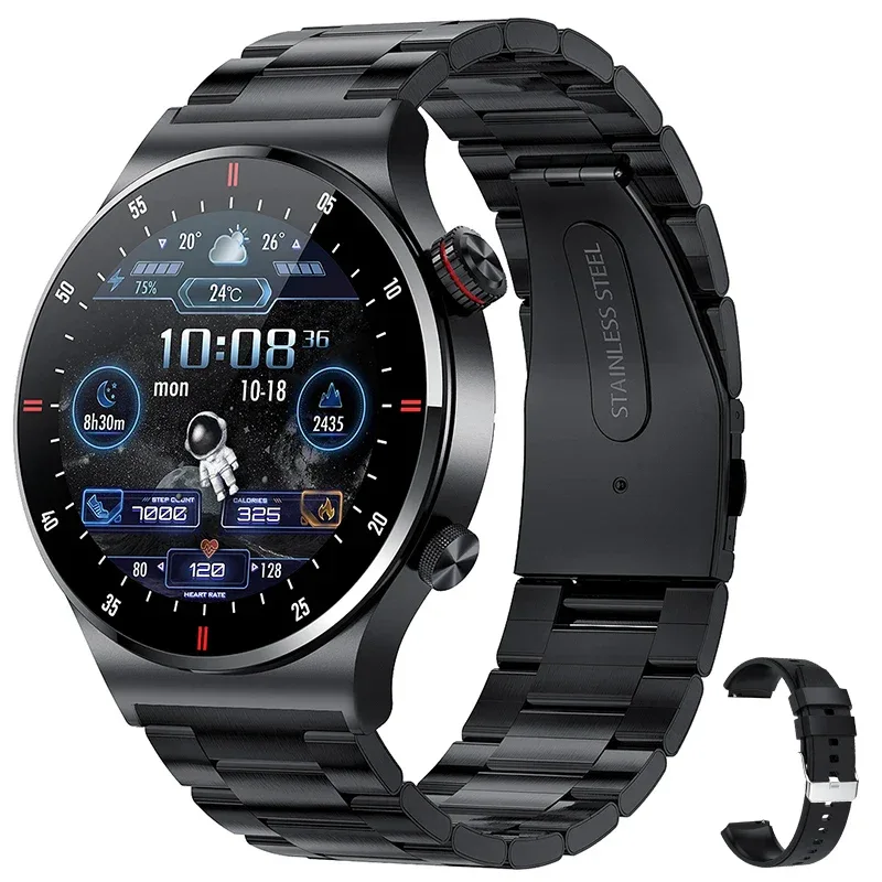 2023 New Bluetooth Call Smart watch Men Full touch Screen Sports fitness watch Bluetooth is Suitable For Android ios Smart watch