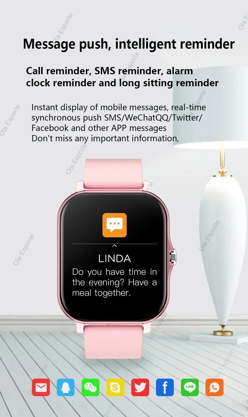 2026 New Smart Watch For Android IOS 1.83Inch Color Screen Bluetooth Call Blood Oxygen/Pressure Monitoring Smart Watch Women Men