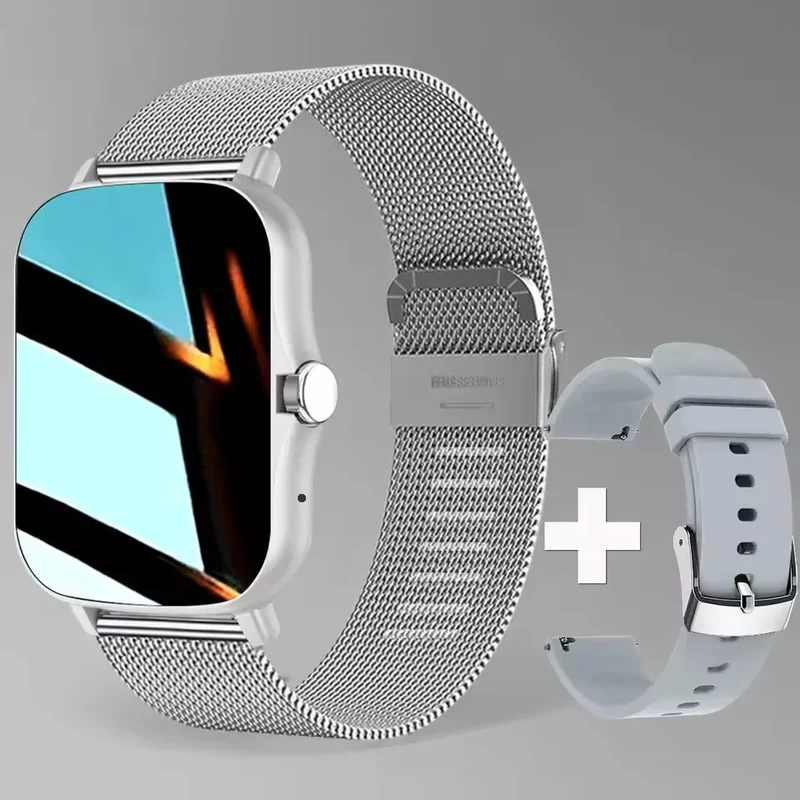 2026 New Smart Watch For Android IOS 1.83Inch Color Screen Bluetooth Call Blood Oxygen/Pressure Monitoring Smart Watch Women Men