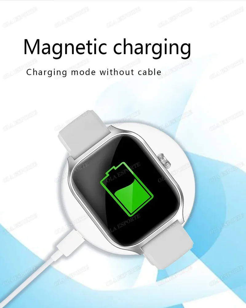 New Smart Watch Bluetooth Calls Men Women Smartwatch Heart Rate Monitor IP68 Waterproof Fitness Bracelet Custom Watch Face Pk H9