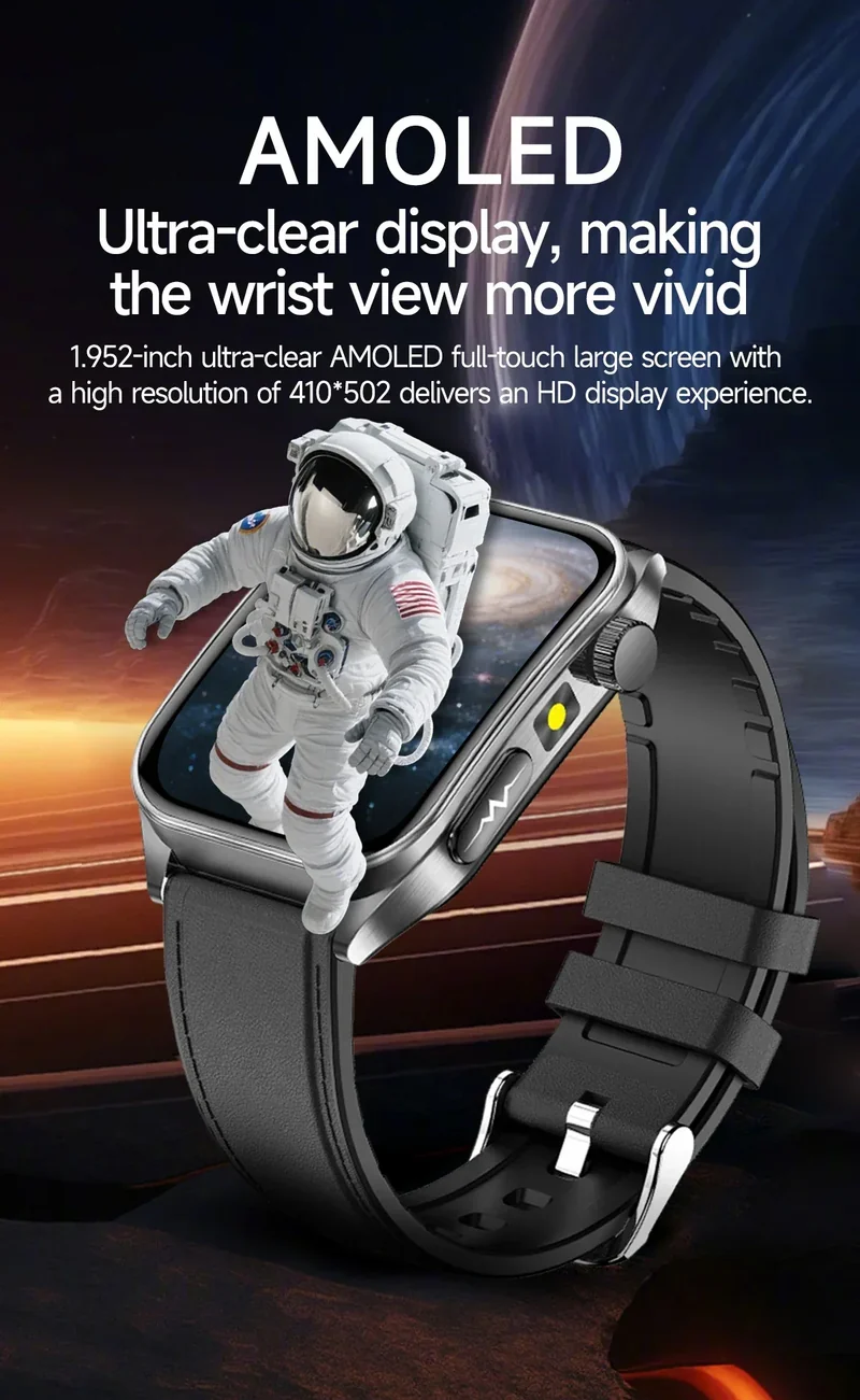 LIGE New Accurate ECG+PPG Smart Watch Laser Therapy Blood Lipid Uric Acid BP Heart Health Analysis BT Call Smartwatch Men Women