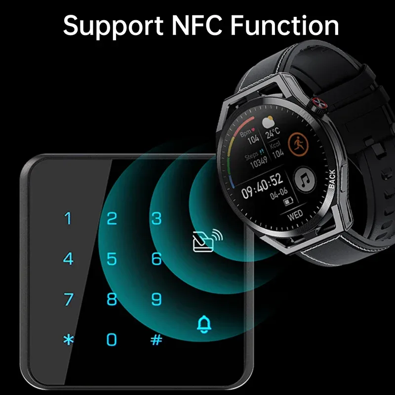 LIGE NFC 2026 New Ultra Military Smart Watch Men 1.32" IPS IP67 Waterproof ECG Smartwatch For iOS Android Sports Smart Watches