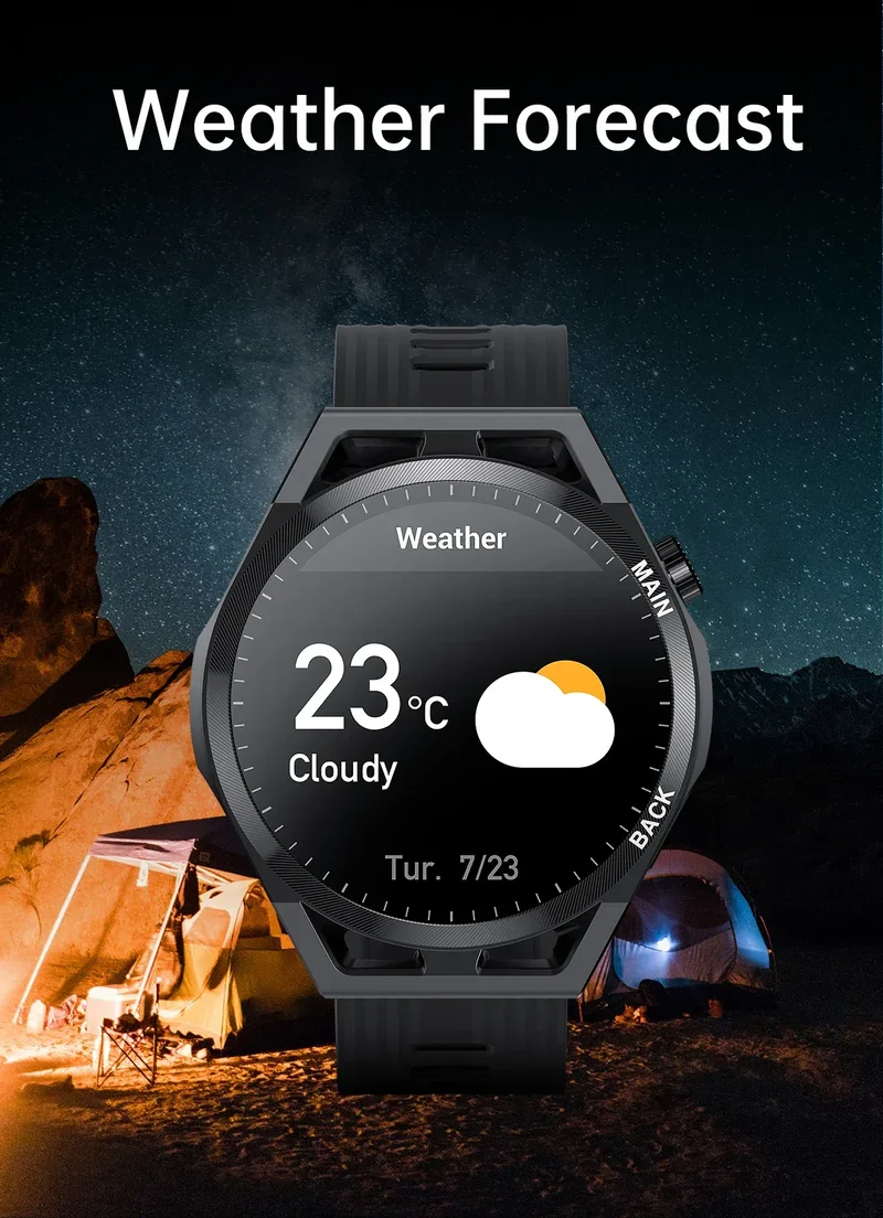 LIGE NFC 2026 New Ultra Military Smart Watch Men 1.32" IPS IP67 Waterproof ECG Smartwatch For iOS Android Sports Smart Watches