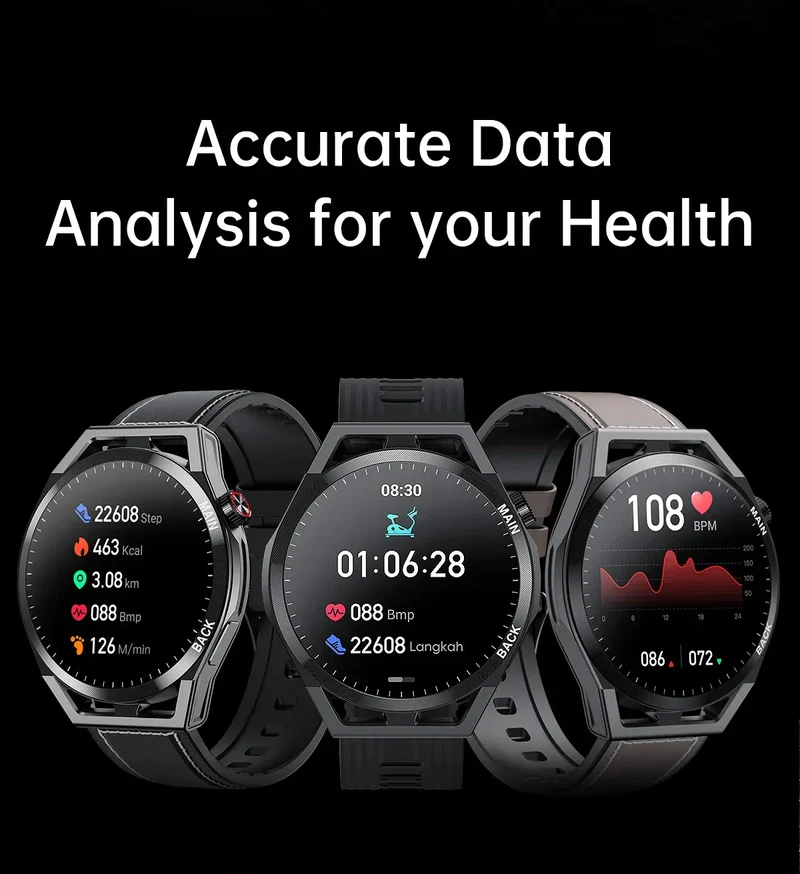 LIGE NFC 2026 New Ultra Military Smart Watch Men 1.32" IPS IP67 Waterproof ECG Smartwatch For iOS Android Sports Smart Watches