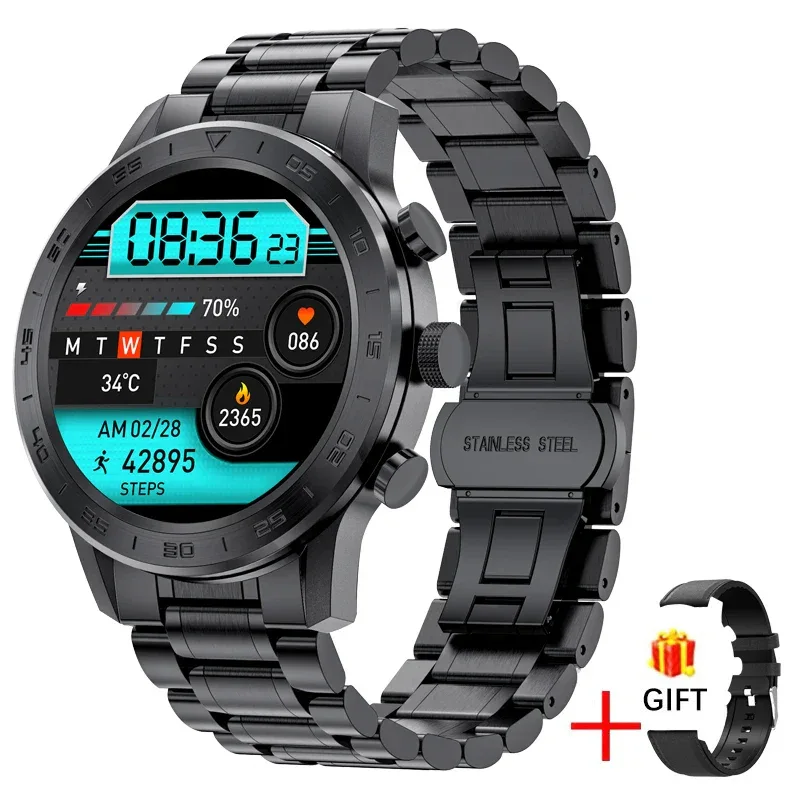 LIGE NFC 2026 New Ultra Military Smart Watch Men 1.32" IPS IP67 Waterproof ECG Smartwatch For iOS Android Sports Smart Watches