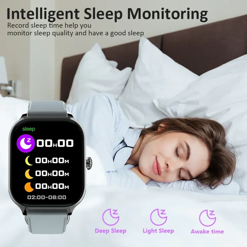 LAXASFIT 2025 New H9 Smartwatch Dial to Answer Calls Calorie Tracking Heart Rate Blood Oxygen Monitoring Bluetooth Smartwatch