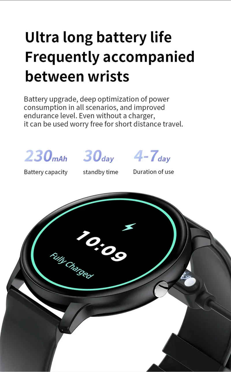 LIGE Smart Watch Women 1.39'' Full Touch Screen Custom Dials Wristwatch Bluetooth Call Blood Oxygen Monitor Sport Smartwatch Men