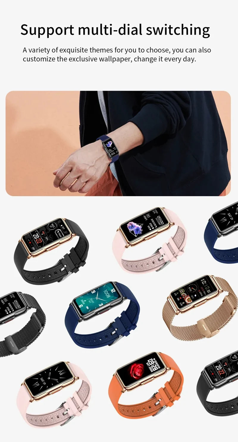 LIGE Women Smart Band Men Watch 1.47 inch Full Touch Heart Rate Sport Fitness Smartwatch New Outdoor Smart Bracelet Ladies 2025