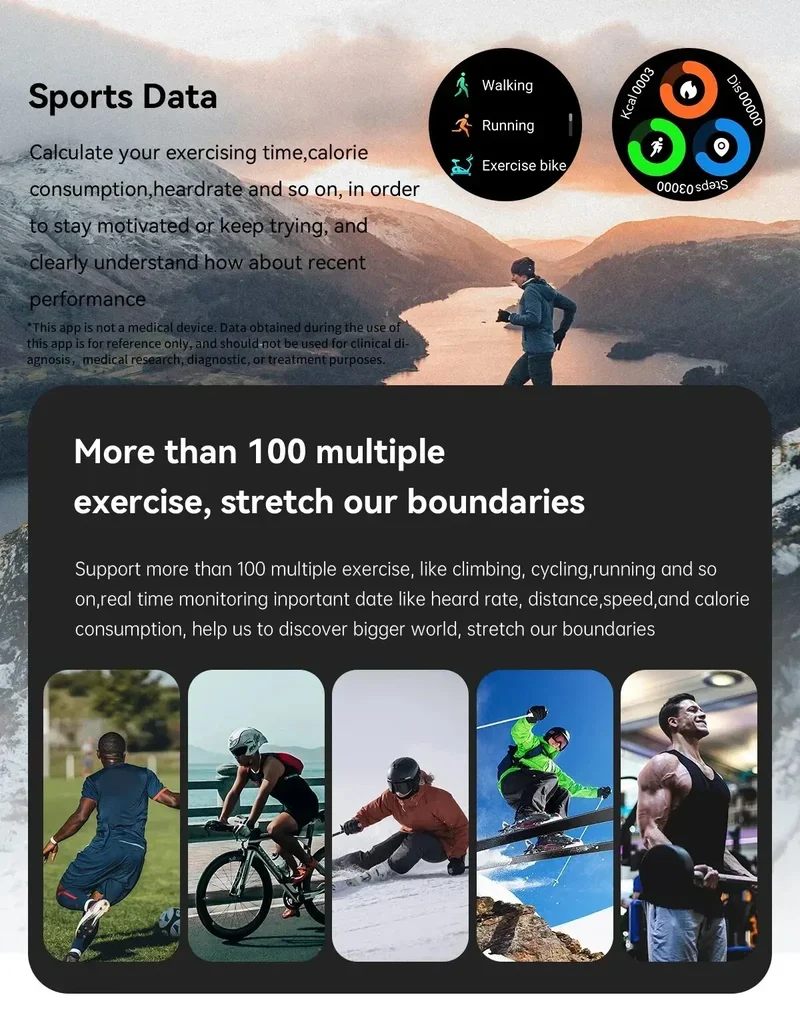 LIGE 2025 ECG+PPG Smart Watch Men 466*466 AMOLED Screen Heart Rate Blood Pressure Body Fat Monitor Bluetooth Call NFC Smartwatch