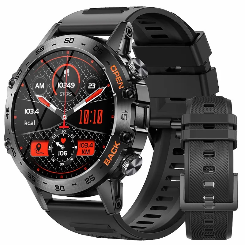LIGE 2025 ECG+PPG Smart Watch Men 466*466 AMOLED Screen Heart Rate Blood Pressure Body Fat Monitor Bluetooth Call NFC Smartwatch