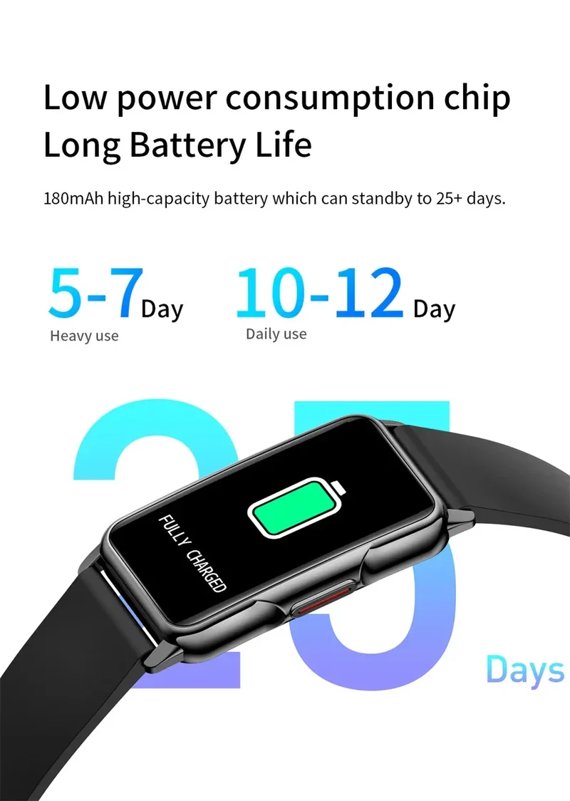 Bluetooth Connected Phone Smart Watch Women Men Music Fitness Sports Bracelet Sleep Monitor Man Waterproof Smartwatch Women+Box