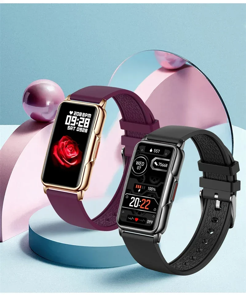 Bluetooth Connected Phone Smart Watch Women Men Music Fitness Sports Bracelet Sleep Monitor Man Waterproof Smartwatch Women+Box
