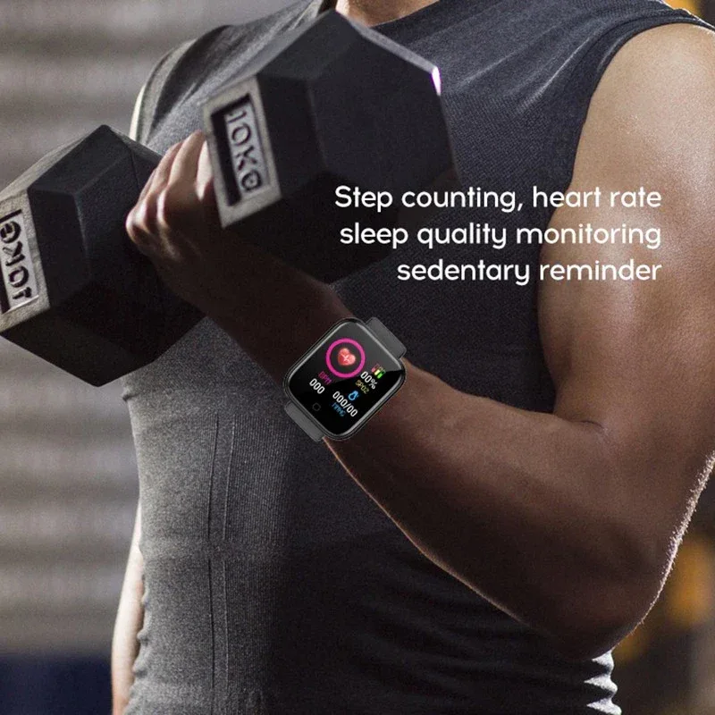 Watch Bluetooth Pro Smart Fitness Tracker Sports Watch Heart Rate Monitor Blood Pressure Smart Watch Bracelet for Android IOS