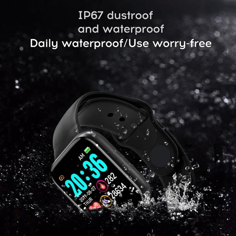Watch Bluetooth Pro Smart Fitness Tracker Sports Watch Heart Rate Monitor Blood Pressure Smart Watch Bracelet for Android IOS