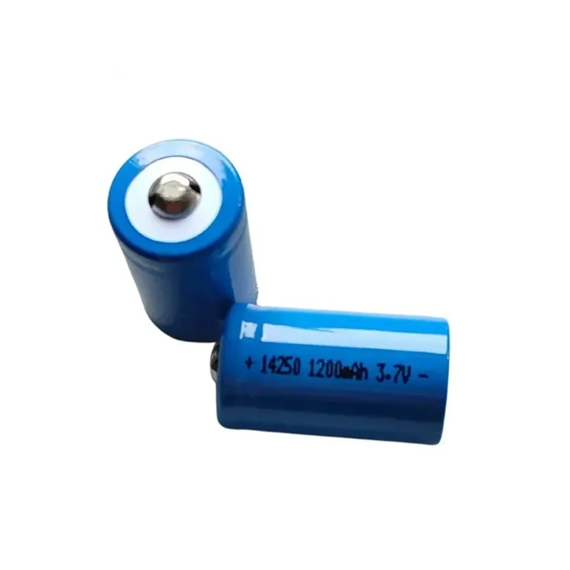 8pcs/lot 14250 rechargeable lithium battery LS14250 ER14250H 1/2-R6 1/2 AA 1200mah rechargeable 3.7V lithium battery