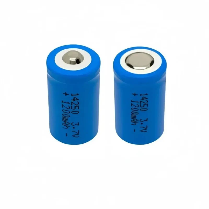 8pcs/lot 14250 rechargeable lithium battery LS14250 ER14250H 1/2-R6 1/2 AA 1200mah rechargeable 3.7V lithium battery