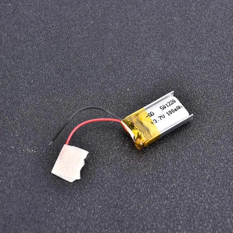 1Pc New 3.7V 100mAh LiPo 1S Polymer Rechargeable Battery Anki Overdrive Headset