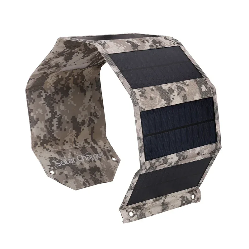 60W 80W 100W Foldable Solar Panel 5V USB Portable Folding Bag Battery Charger for Phone Outdoor Camping Waterproof Power Bank