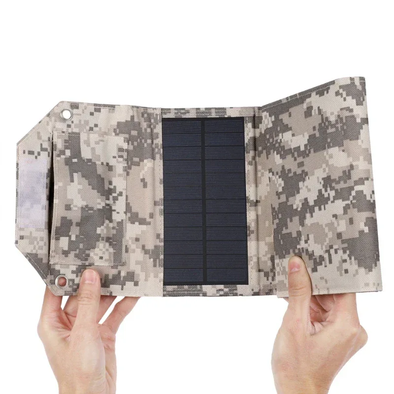 60W 80W 100W Foldable Solar Panel 5V USB Portable Folding Bag Battery Charger for Phone Outdoor Camping Waterproof Power Bank
