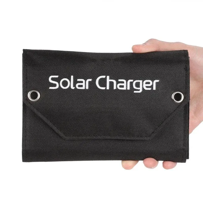 60W 80W 100W Foldable Solar Panel 5V USB Portable Folding Bag Battery Charger for Phone Outdoor Camping Waterproof Power Bank