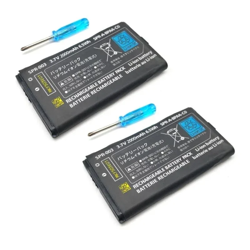 Game 2000mAh SPR-003 SPR003 Rechargeable Lithium Battery For NS 3DS 3DSLL 3DSXL best sale