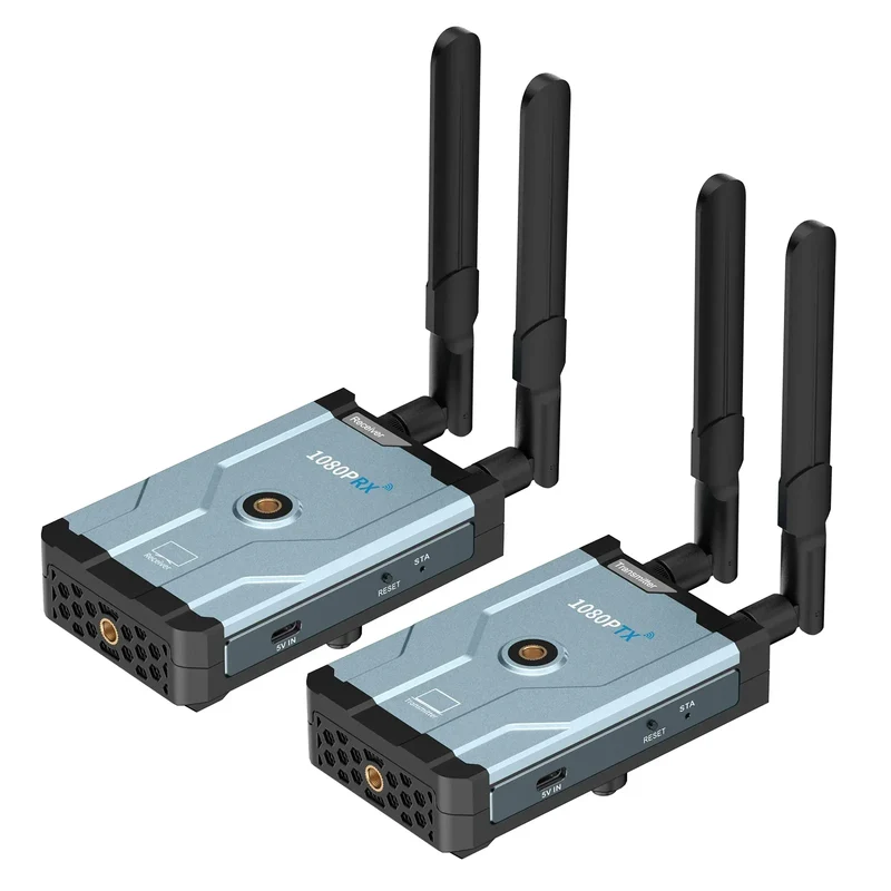 HDMI Wireless Extender 4K/1080P Small Screen (Tablet Laptop Camera) Content To HD Devices Supported with NP-F Series Batteries