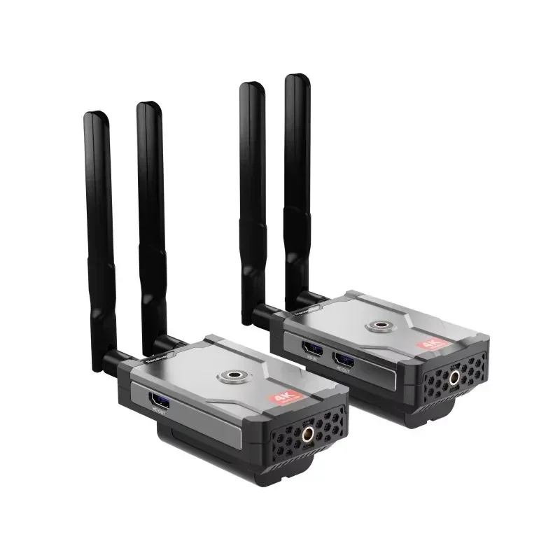 HDMI Wireless Extender 4K/1080P Small Screen (Tablet Laptop Camera) Content To HD Devices Supported with NP-F Series Batteries