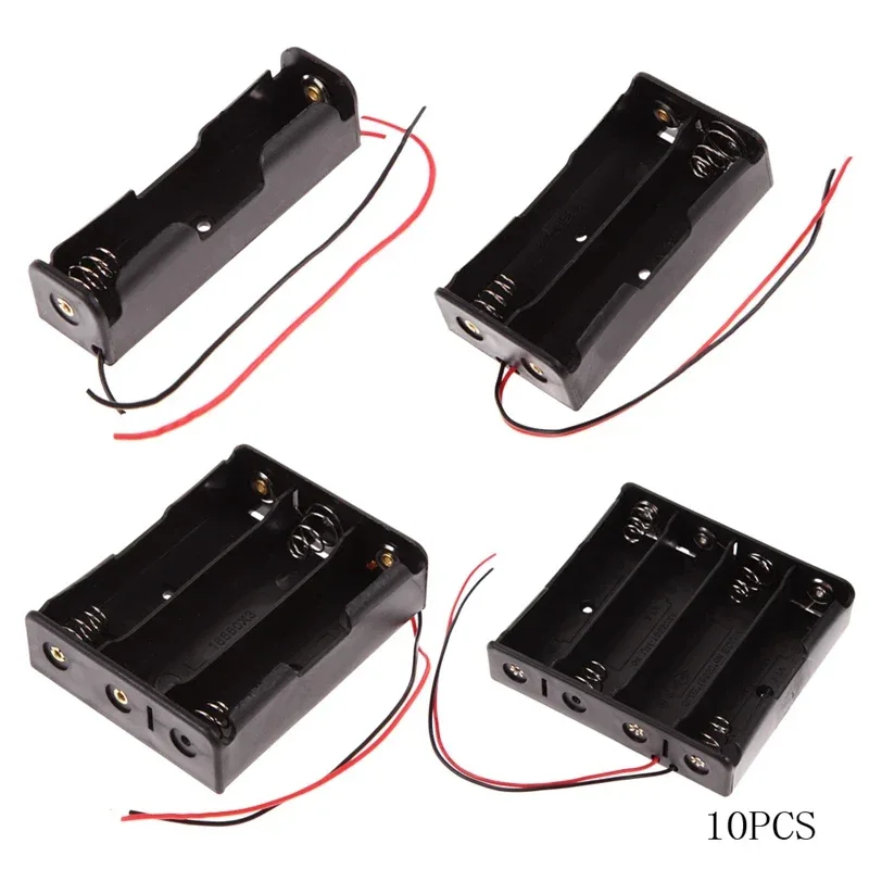 ALLOYSEED 18650 Power Bank Case 1X 2X 3X 4X 18650 Battery Holder Storage Box 1 2 3 4 Slot 18650 Rechargeable Batteries Container