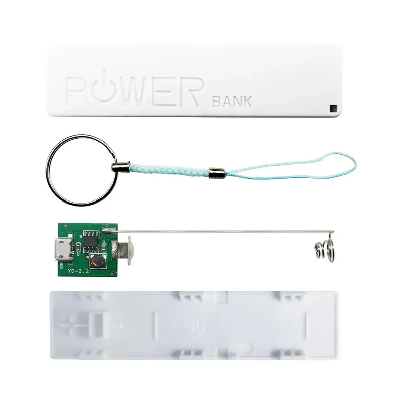 Black/Blue/Green/Yellow USB power bank Case DIY 18650 battery Box For 1 x 18650 Lithium Battery Protable