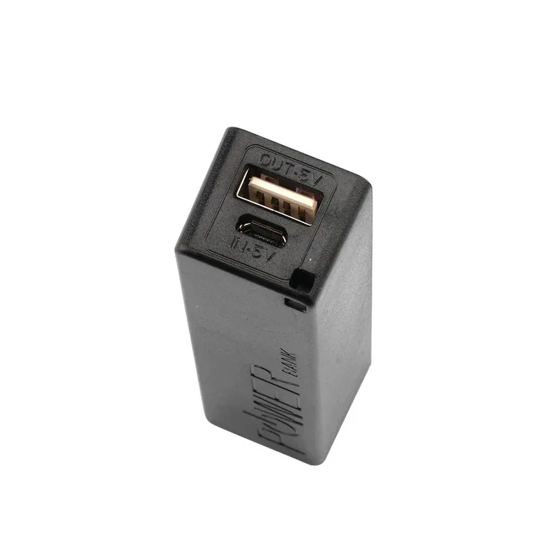 Black/Blue/Green/Yellow USB power bank Case DIY 18650 battery Box For 1 x 18650 Lithium Battery Protable