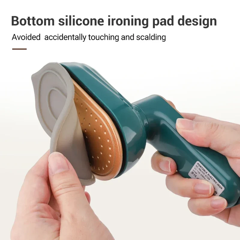 Portable Garment Steamer Rotating Steam Iron Mini Handheld Home Travelling For Clothes Ironing Wet & Dry Ironing Machine
