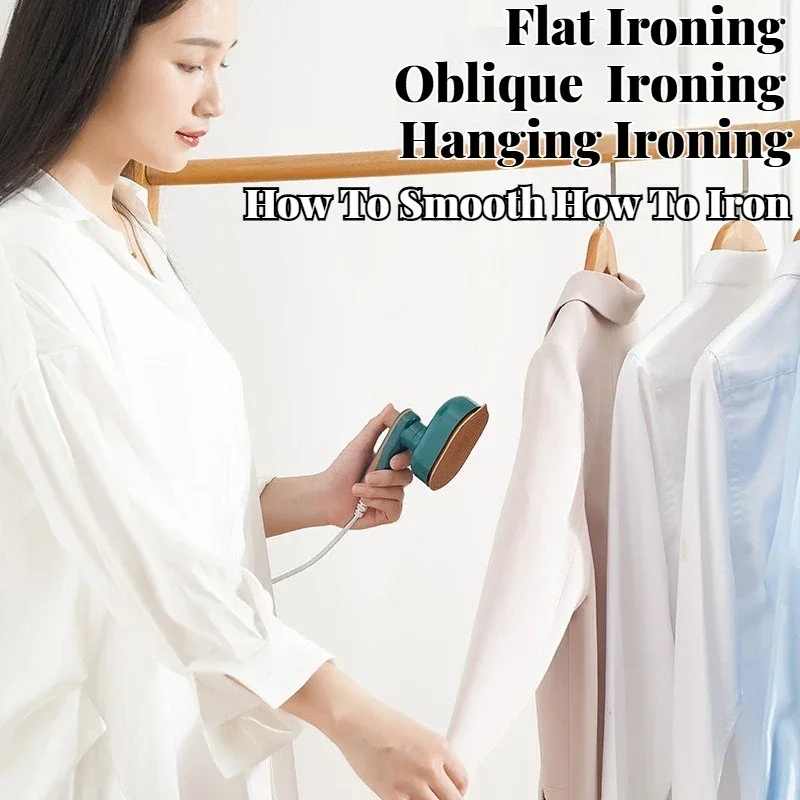 New Household Portable Mini Hanging Steam Iron Machine for Clothing Store and Home Convenient Hand Held Ironing