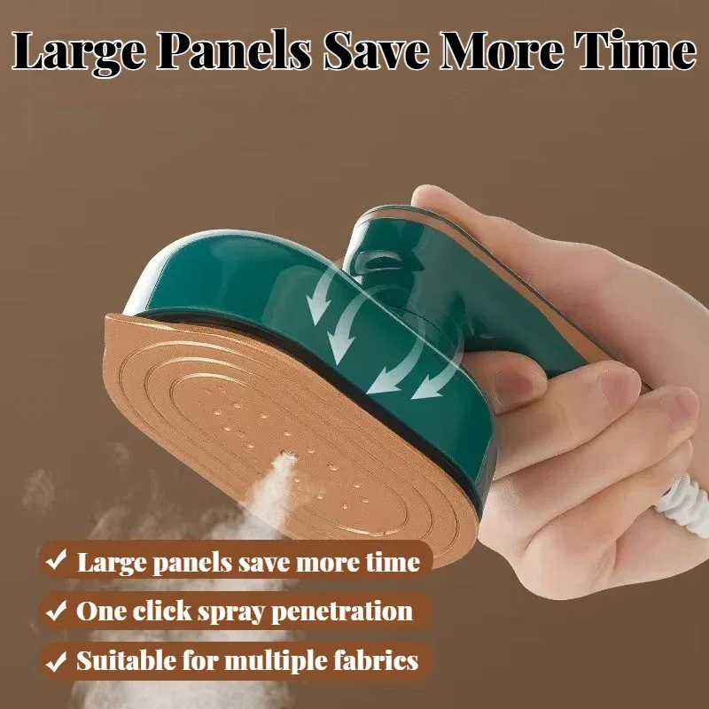 New Household Portable Mini Hanging Steam Iron Machine for Clothing Store and Home Convenient Hand Held Ironing
