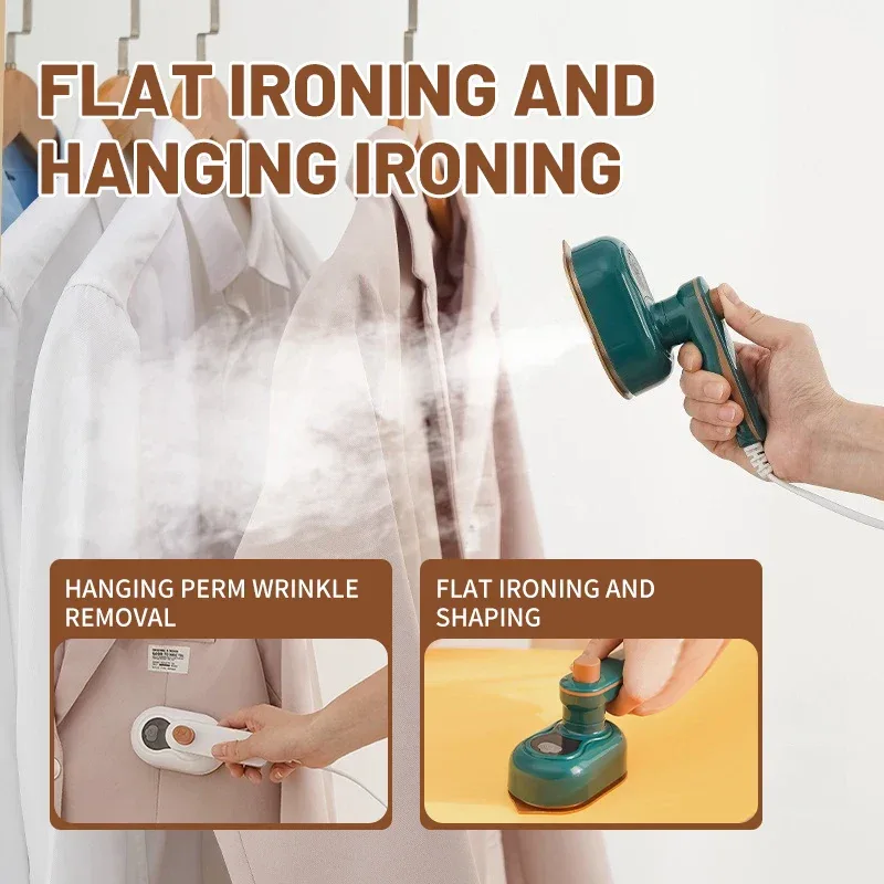 New Household Portable Mini Hanging Steam Iron Machine for Clothing Store and Home Convenient Hand Held Ironing