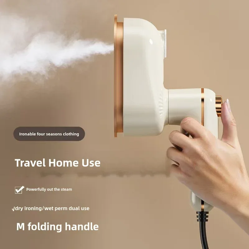 Portable Ironing Machine Handheld Steam Iron Flat and Hang Ironing 2 in 1 Heat Press Clothing Iron Machine Household Steam Iron