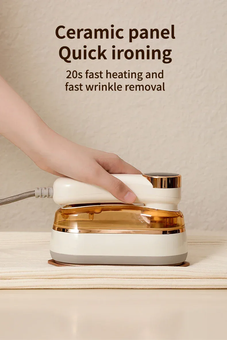 High Power Handheld Steam Iron 1200W Household Three-speed Garment Steamer Portable Travel Electric Iron