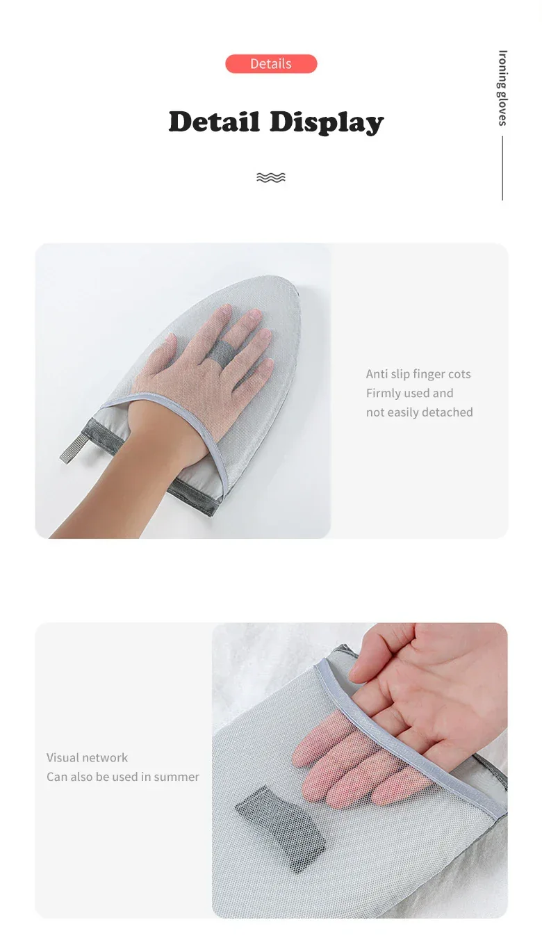 1Pc Fabric Handheld Ironing Board Ironing Board Small Home Ironing Gloves Anti Ironing Household Insulated Handheld Ironing Tray